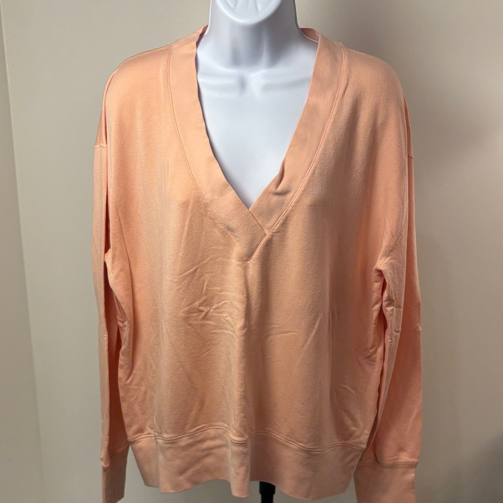 rag & bone Light Peach V-Neck Sweater